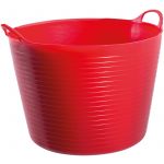 42lt Red Flexi-Fill Flexible Tub/Trug 